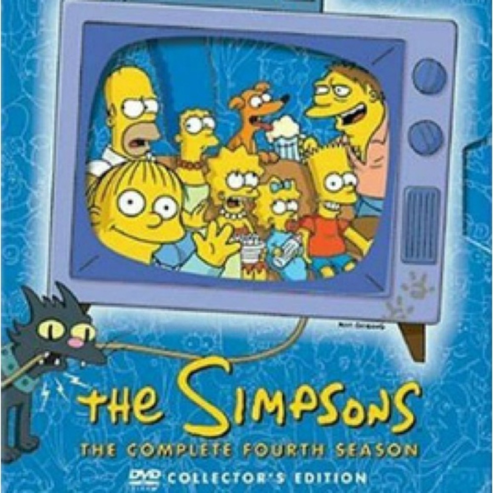 The Simpsons Complete Fourth Season DVD